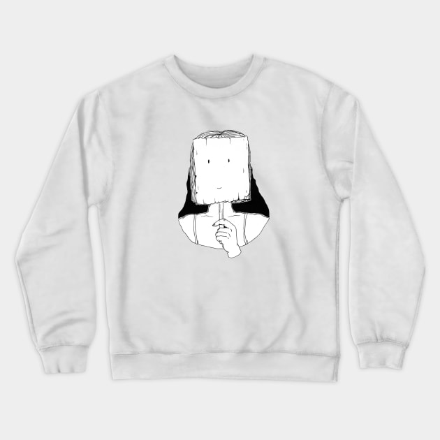 Paper Mask Crewneck Sweatshirt by Manum